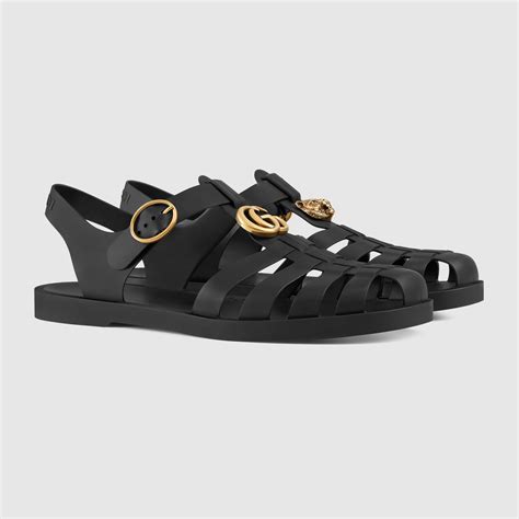 gucci rubber buckle strap sandal replica|knockoff gucci sneakers.